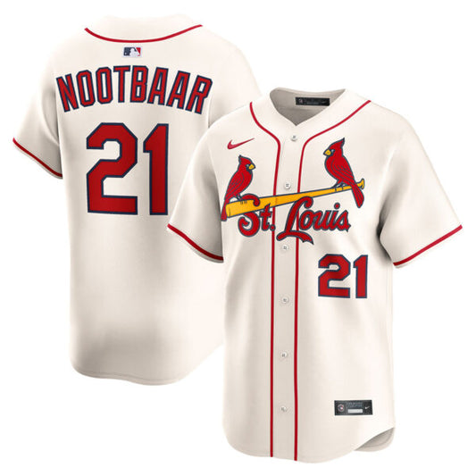 Lars Nootbaar St. Louis Cardinals Alternate Limited Jersey - Cream