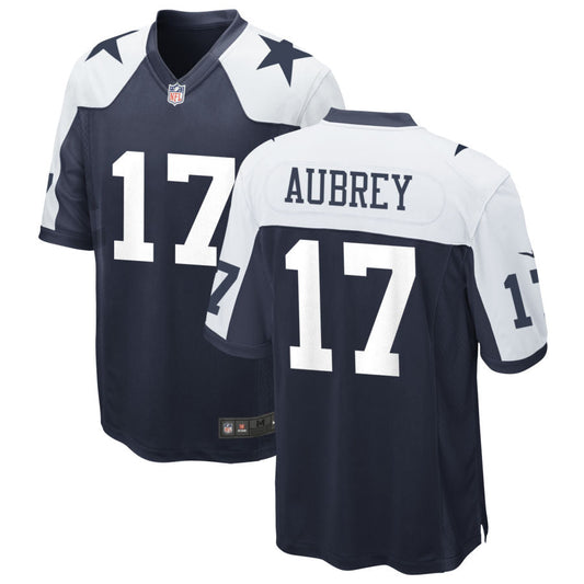 Brandon Aubrey Dallas Cowboys Alternate Jersey - Navy