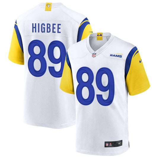 Tyler Higbee Los Angeles Rams Jersey - White