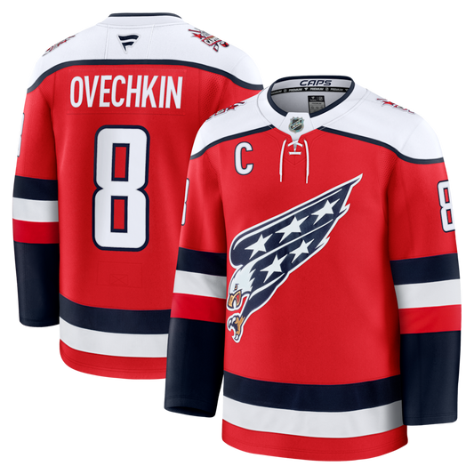 Alexander Ovechkin Washington Capitals Alternate Premium Jersey - Red