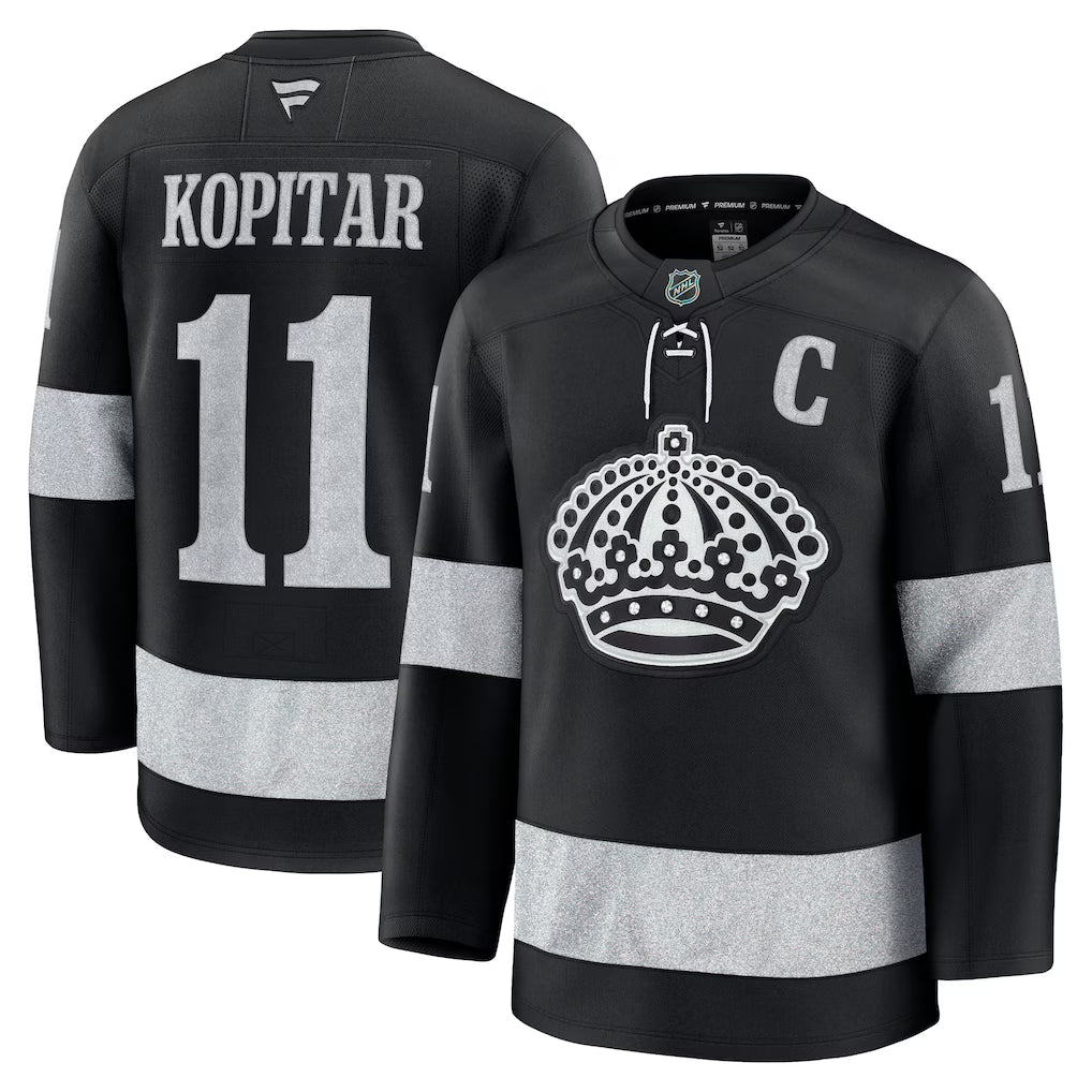 Anze Kopitar Los Angeles Kings Alternate Premium Jersey - Black