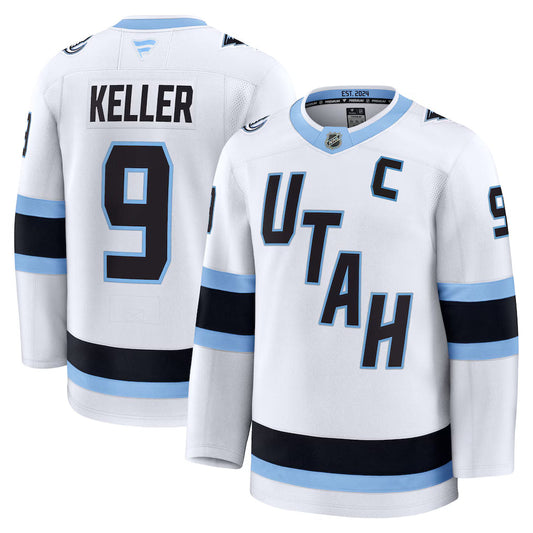 Clayton Keller Utah Mammoth Away Premium Player Jersey - White