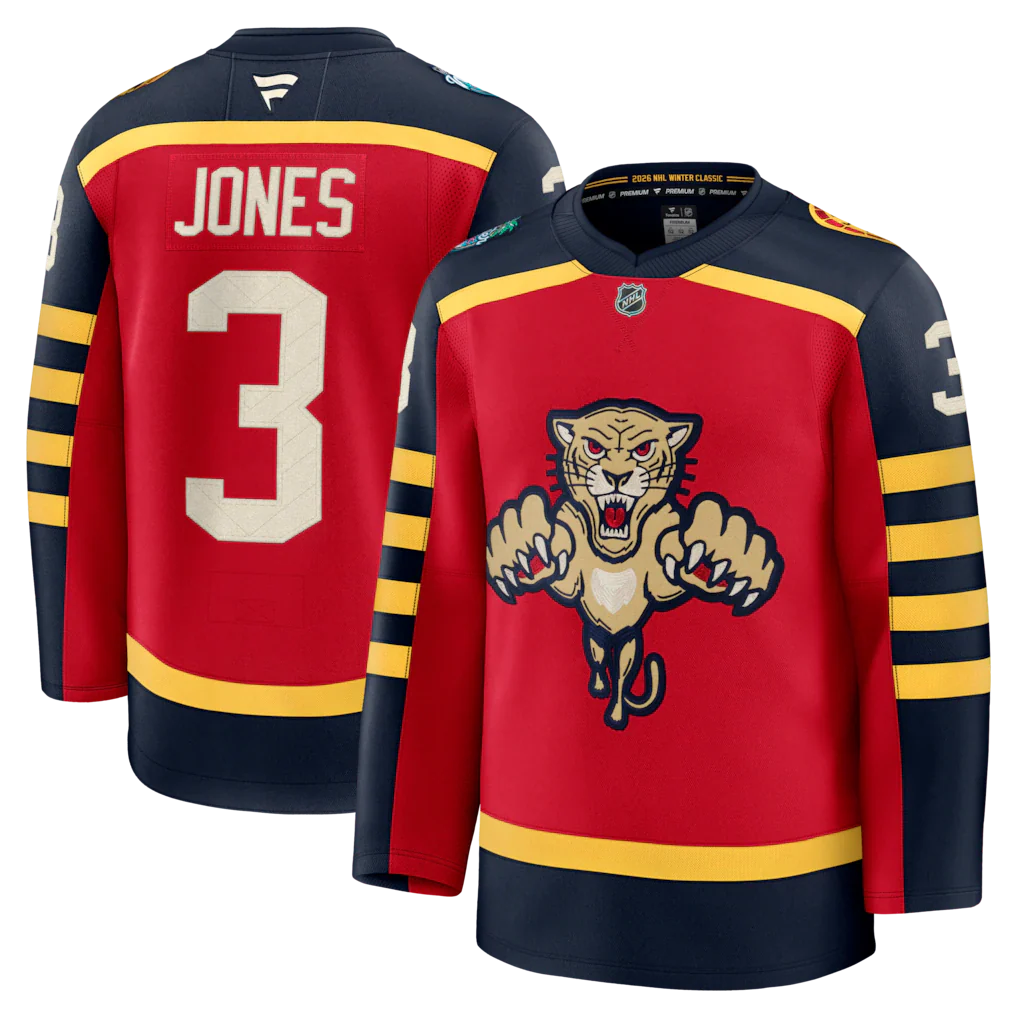 Seth Jones Florida Panthers 2026 NHL Winter Classic Premium Jersey - Red