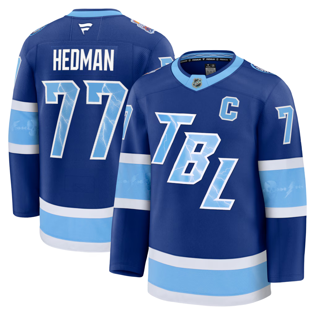 Victor Hedman Tampa Bay Lightning 2026 NHL Stadium Series Jersey - Blue