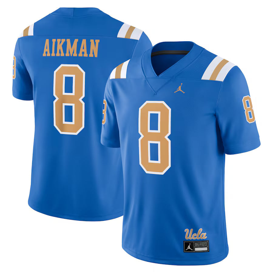 Troy Aikman UCLA Bruins Alumni Player Jersey - Blue