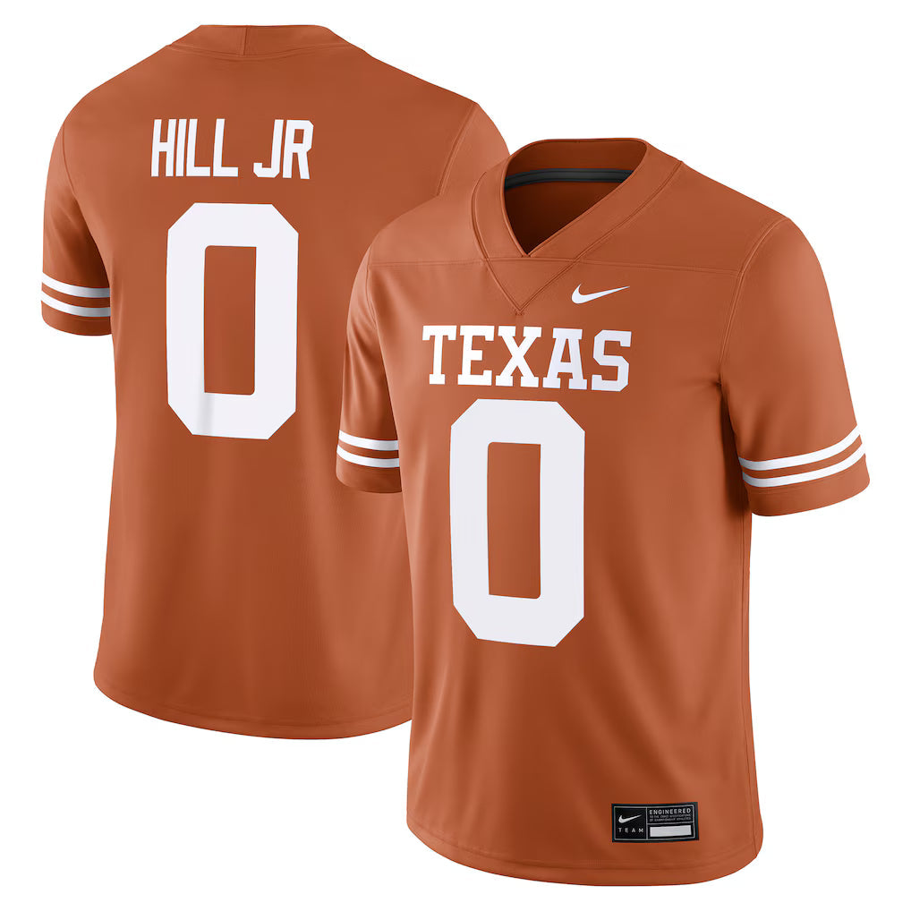 Anthony Hill Jr Texas Longhorns Jersey - Orange