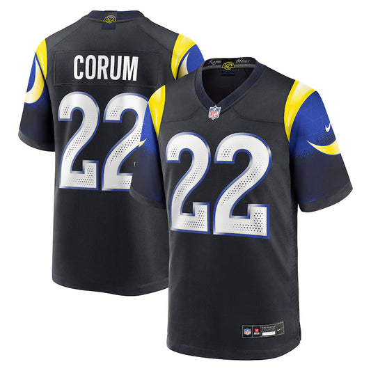 Blake Corum Los Angeles Rams 2025 Rivalries Collection Jersey - Midnight Blue