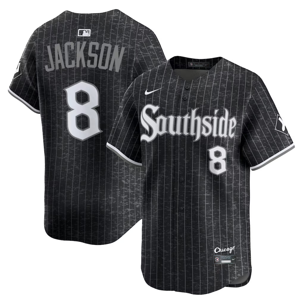 Bo Jackson Chicago White Sox City Connect Jersey - Black