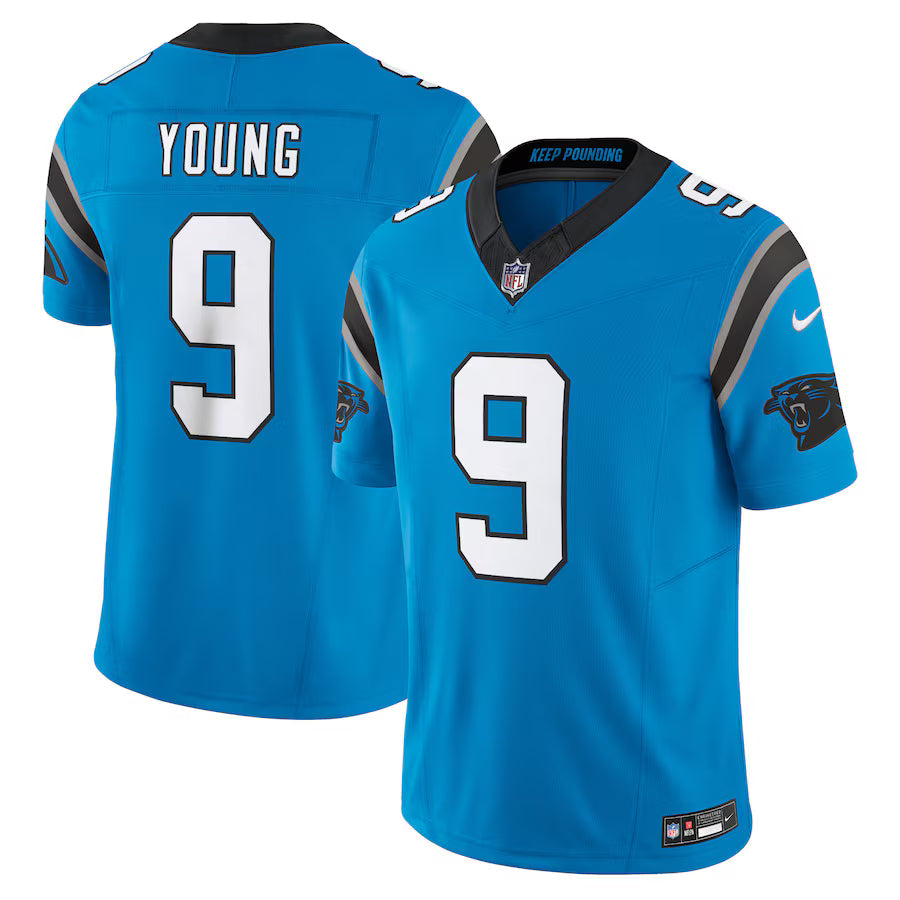 Bryce Young Carolina Panthers Jersey - Blue