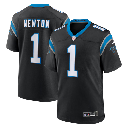 Cam Newton Carolina Panthers Retired Player Jersey - Black