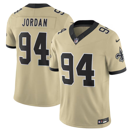 Cameron Jordan New Orleans Saints Gameday Golds Alternate Jersey - Gold