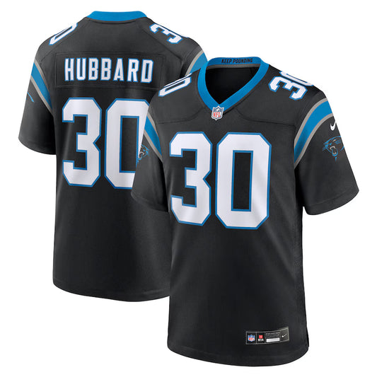 Chuba Hubbard Carolina Panthers Jersey - Black