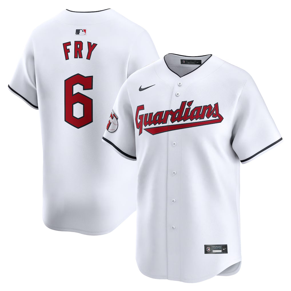 David Fry Cleveland Guardians Home Jersey - White