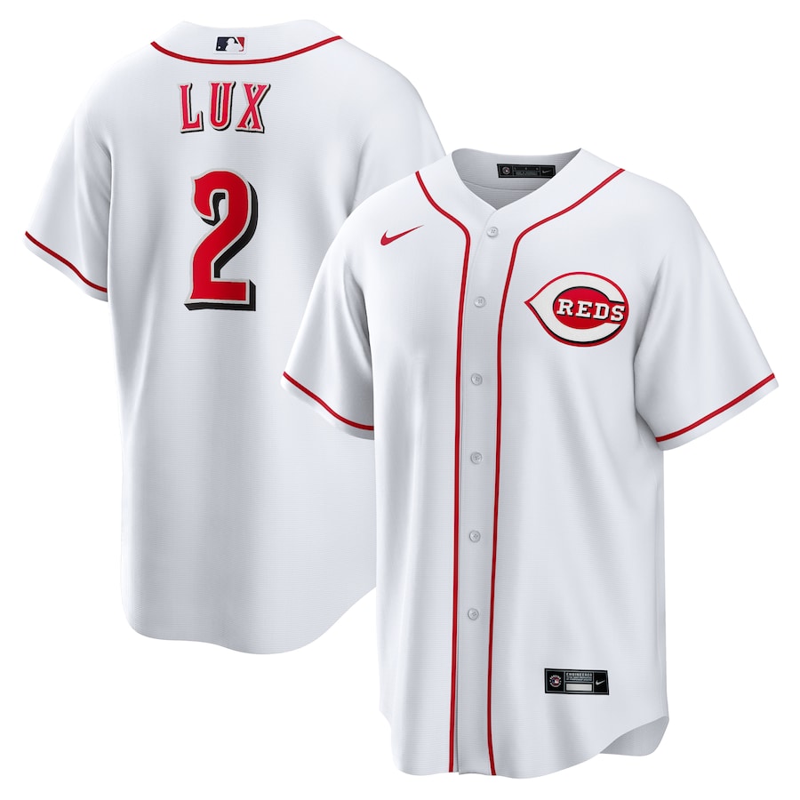 Gavin Lux Cincinnati Reds Home Jersey - White
