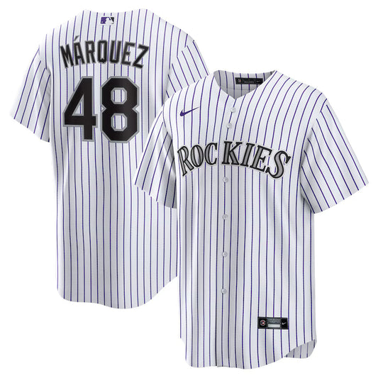 Germán Márquez Colorado Rockies Home Jersey - White