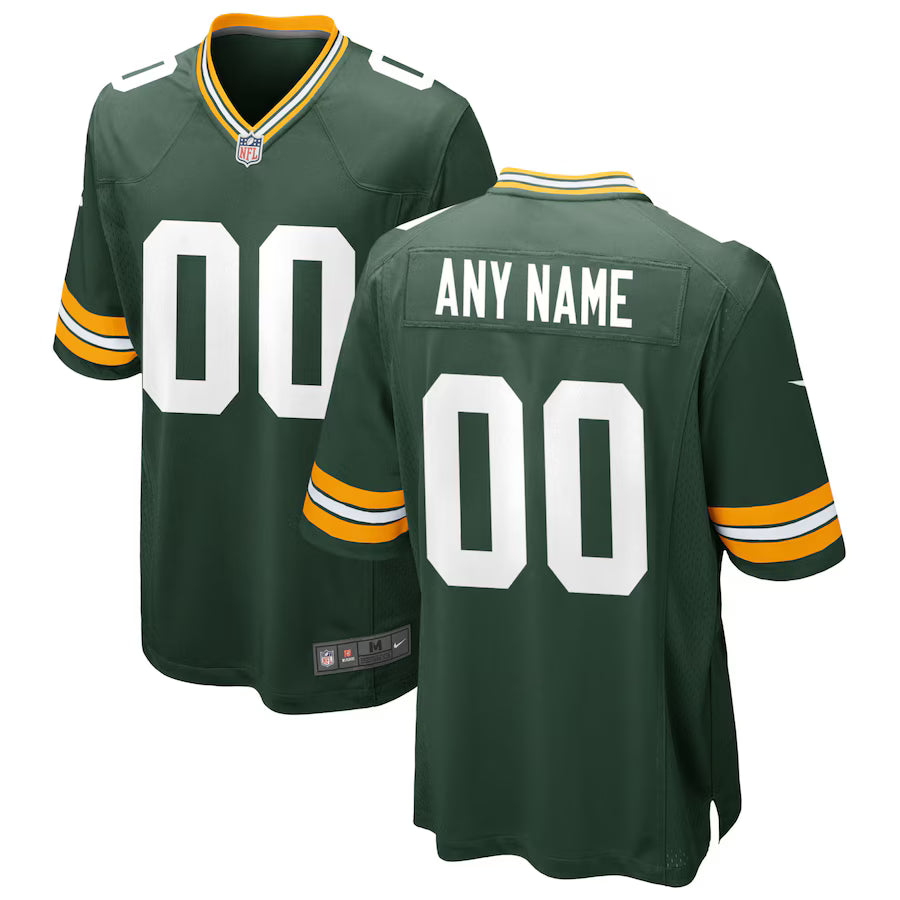 Custom Green Bay Packers Jersey - Green