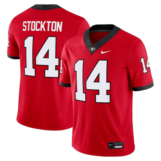 Gunner Stockton Georgia Bulldogs Home Jersey - Red