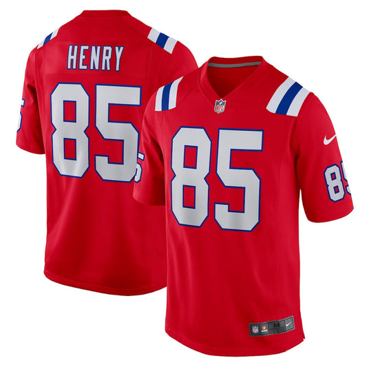 Hunter Henry New England Patriots Alternate Jersey - Red