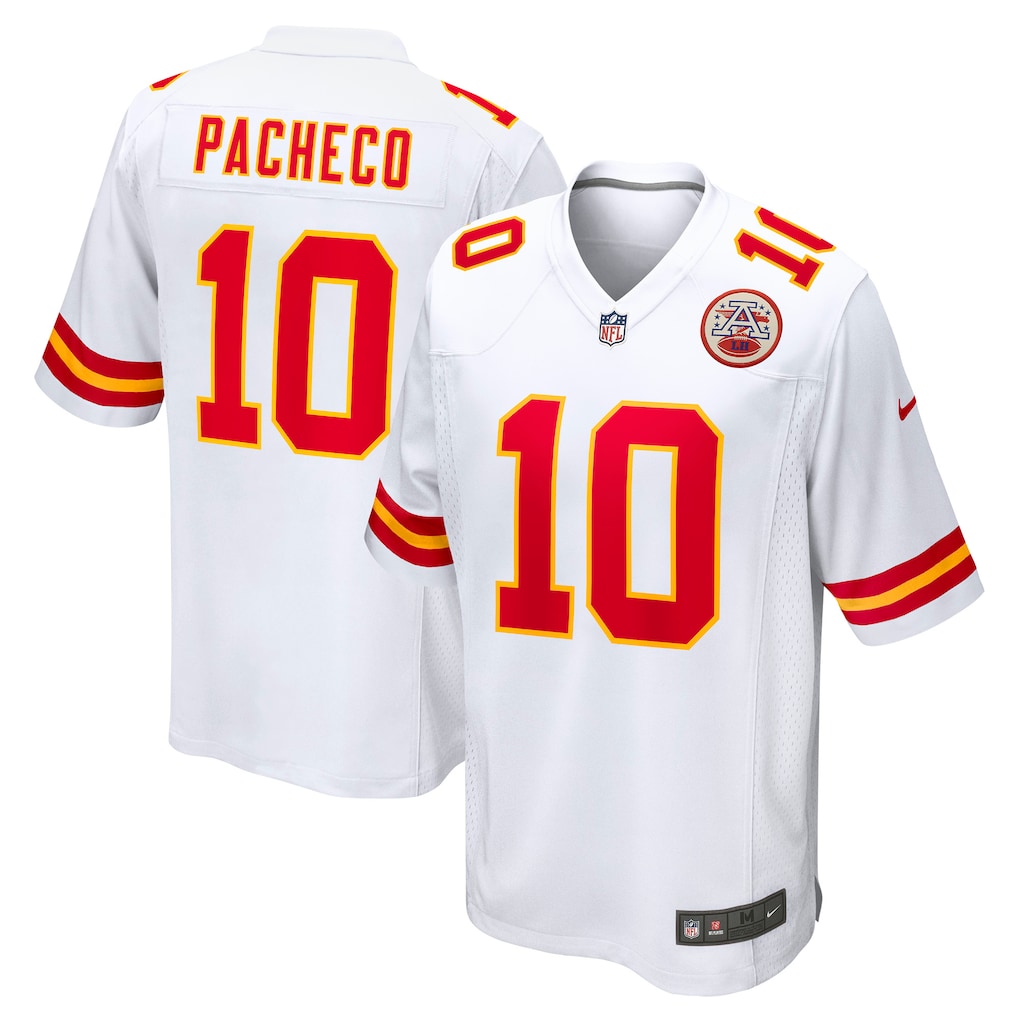 Isiah Pacheco Kansas City Chiefs Jersey - White