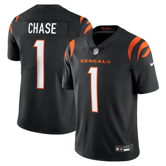 Ja'Marr Chase Cincinnati Bengals Jersey - Black