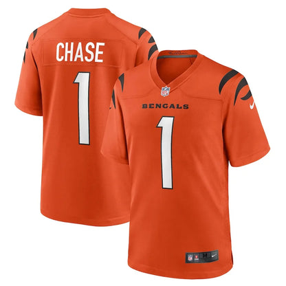 Ja'Marr Chase Cincinnati Bengals Jersey - Orange
