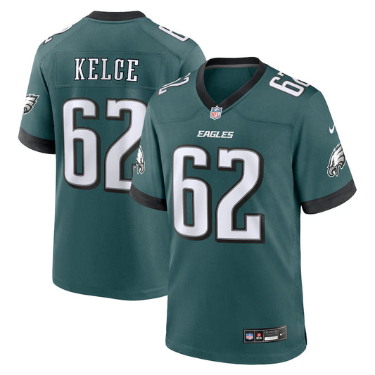 Jason Kelce Philadelphia Eagles Jersey - Midnight Green