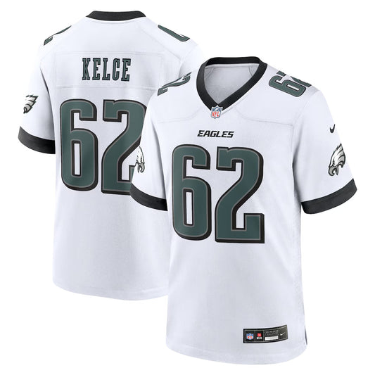 Jason Kelce Philadelphia Eagles Jersey - White