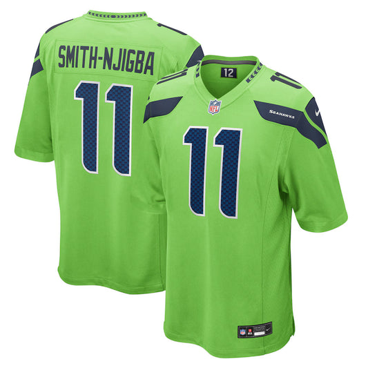 Jaxon Smith-Njigba Seattle Seahawks Jersey - Neon Green