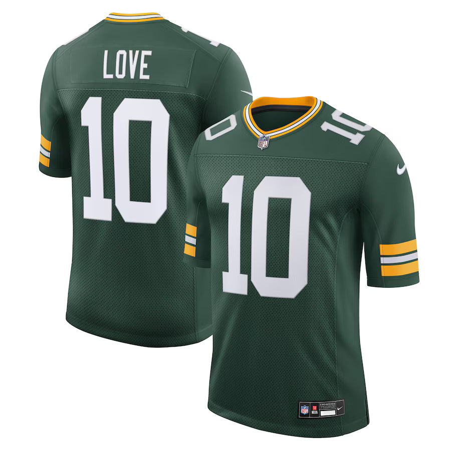 Jordan Love Green Bay Packers Jersey - Green
