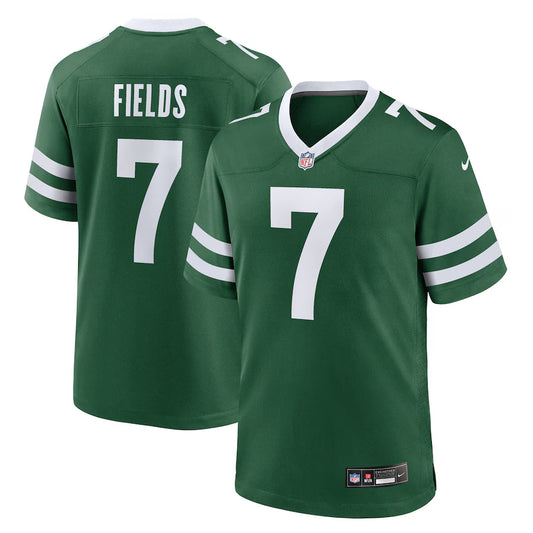 Justin Fields New York Jets Jersey - Legacy Green