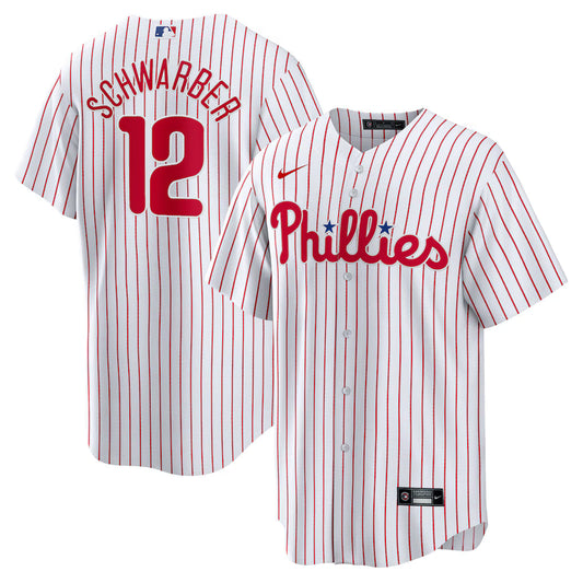 Kyle Schwarber Philadelphia Phillies Jersey - White