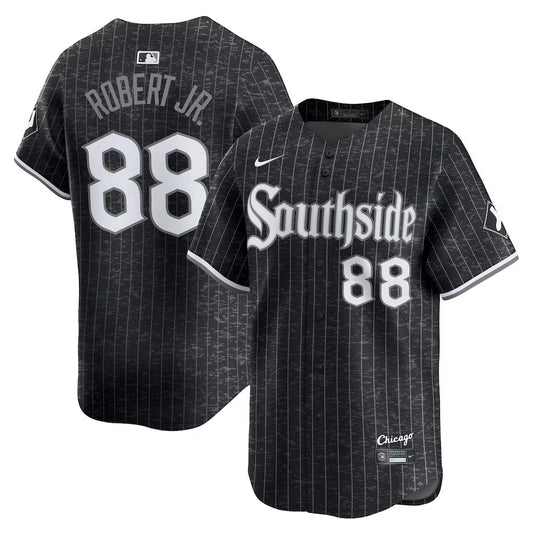 Luis Robert Jr. Chicago White Sox City Connect Jersey - Black