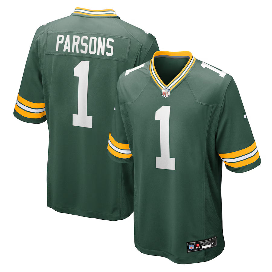 Micah Parsons Green Bay Packers Jersey - Green