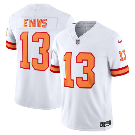 Mike Evans '76 Tampa Bay Buccaneers Jersey - White