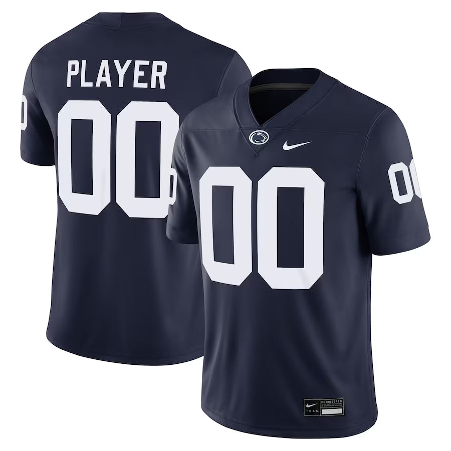Custom Penn State Nittany Lions Jersey - Navy