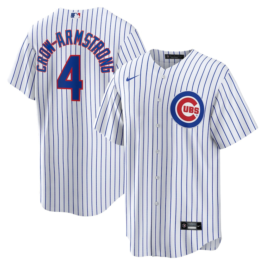 Pete Crow-Armstrong Chicago Cubs Home Jersey - White