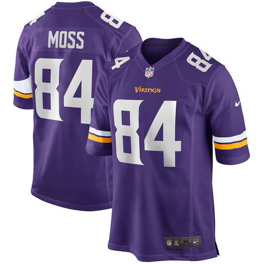 Randy Moss Minnesota Vikings Retired Player Jersey - Purple