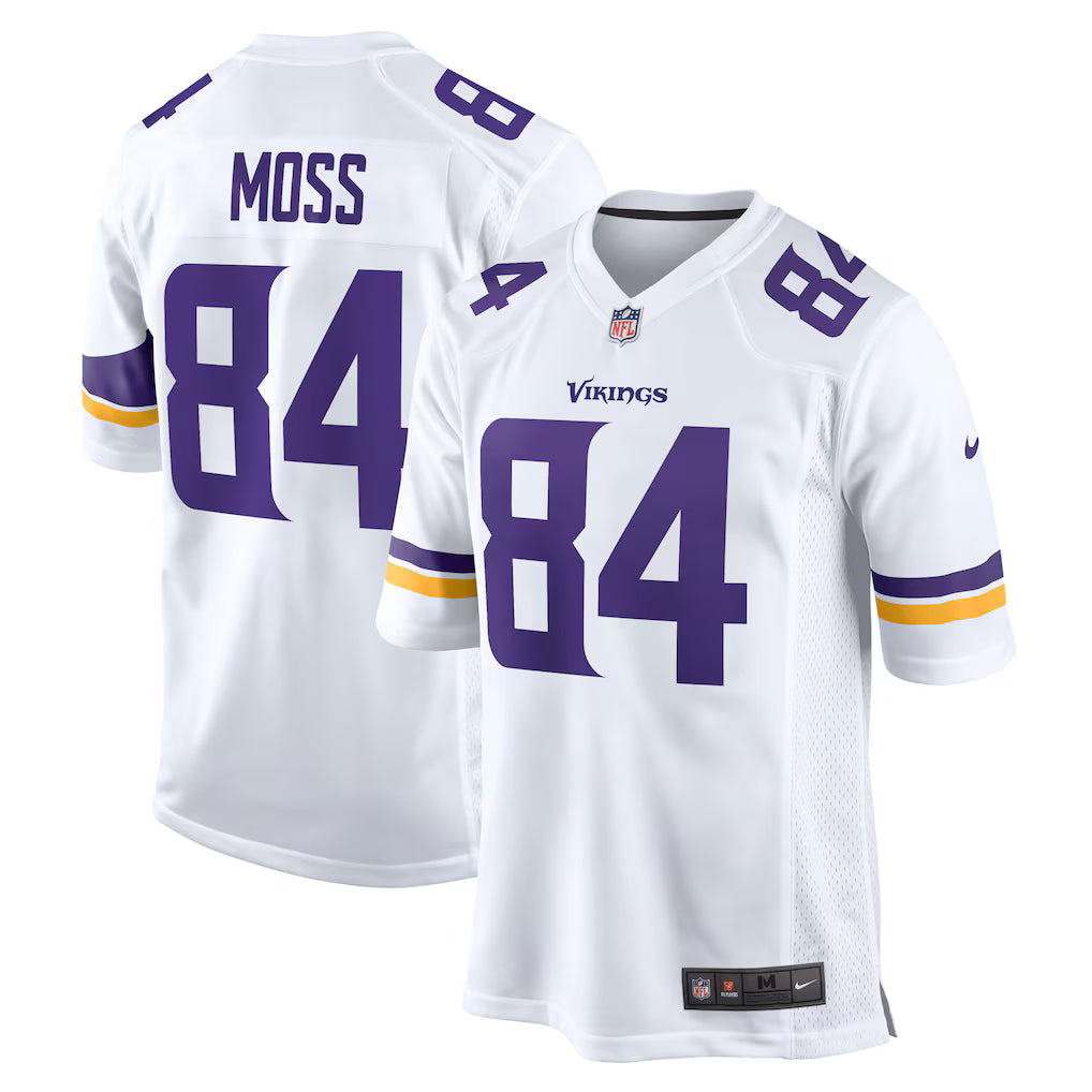Randy Moss Minnesota Vikings Retired Player Jersey - White