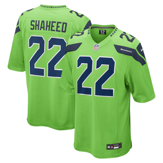 Rashid Shaheed Seattle Seahawks Alternate Jersey - Neon Green