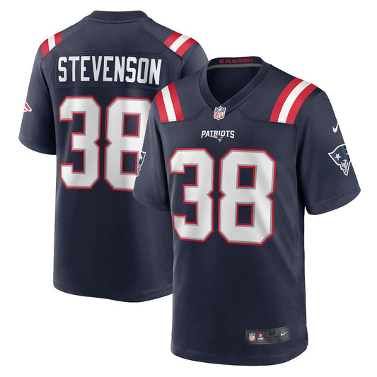 Rhamondre Stevenson New England Patriots Jersey - Navy