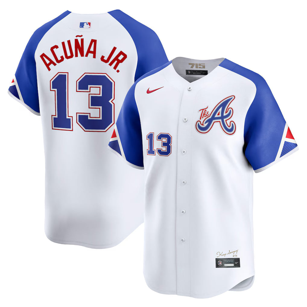 Ronald Acuña Jr. Atlanta Braves City Connect Limited Jersey - White