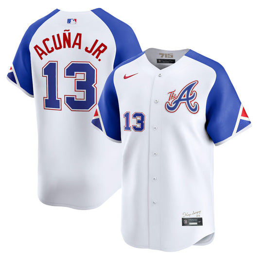 Ronald Acuña Jr. Atlanta Braves City Connect Limited Jersey - White