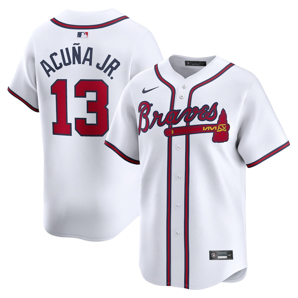 Ronald Acuña Jr. Atlanta Braves Home Limited Player Jersey - White