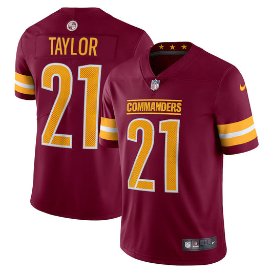 Sean Taylor Washington Commanders Home Retired Player Jersey - Burgundy