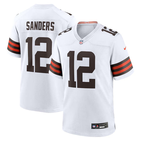 Shedeur Sanders Cleveland Browns 2025 NFL Draft Jersey - White