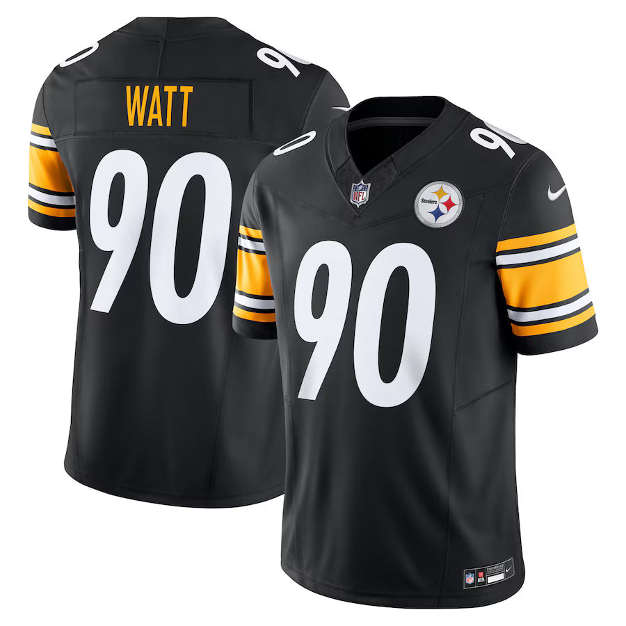 T.J. Watt Pittsburgh Steelers Jersey - Black