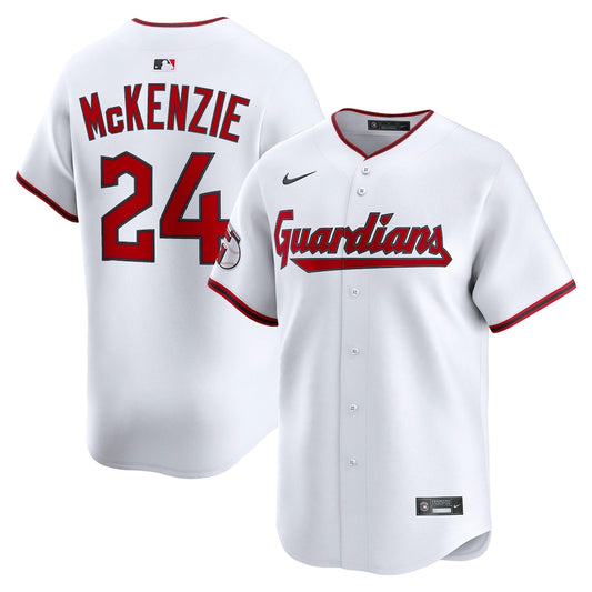 Triston McKenzie Cleveland Guardians Home Jersey - White