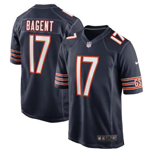 Tyson Bagent Chicago Bears Jersey - Navy