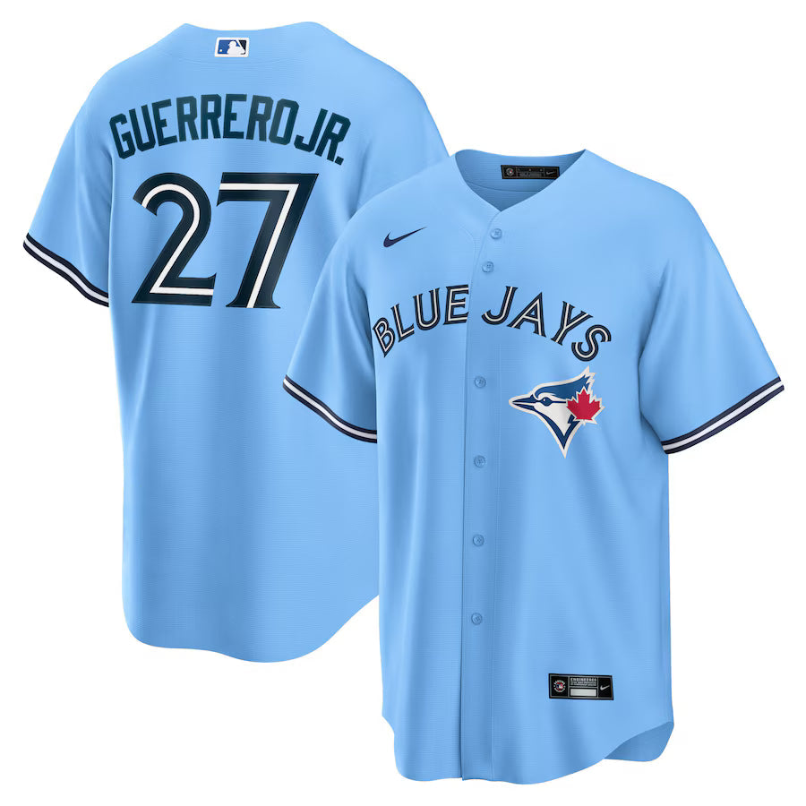 Vladimir Guerrero Jr. Toronto Blue Jays Alternate Jersey - Powder Blue