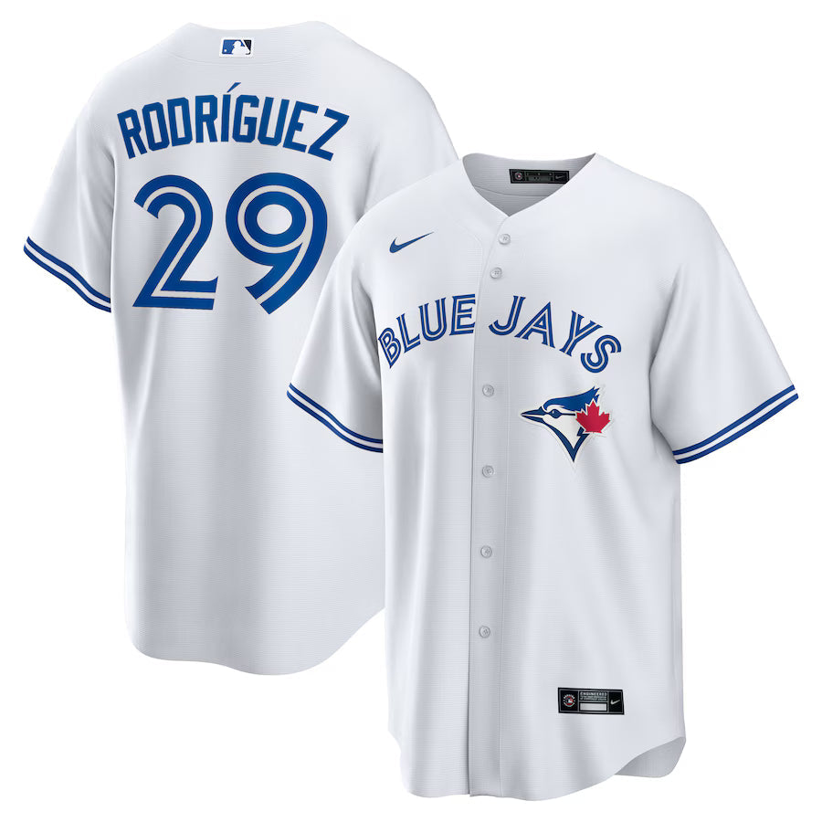 Yariel Rodriguez Toronto Blue Jays Home Jersey - White
